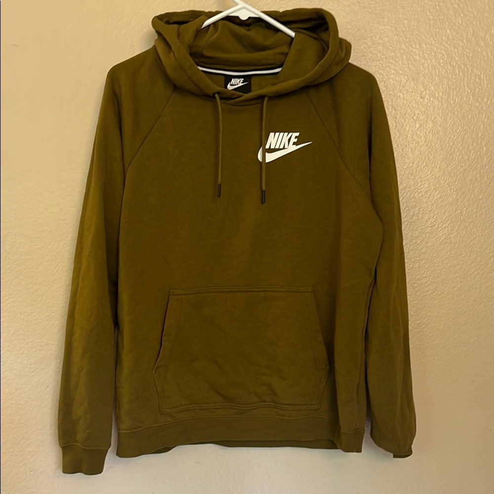 Nike Green Sweatshirt Hoodie M